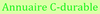 Annuaire C-Durable