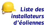 Liste des installateurs d'éoliennes en France Liste des installateurs d'éoliennes en France